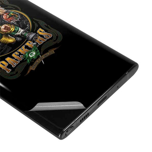 Liquid Blue NFL Green Bay Packers Running Back Galaxy Note 10 Skin